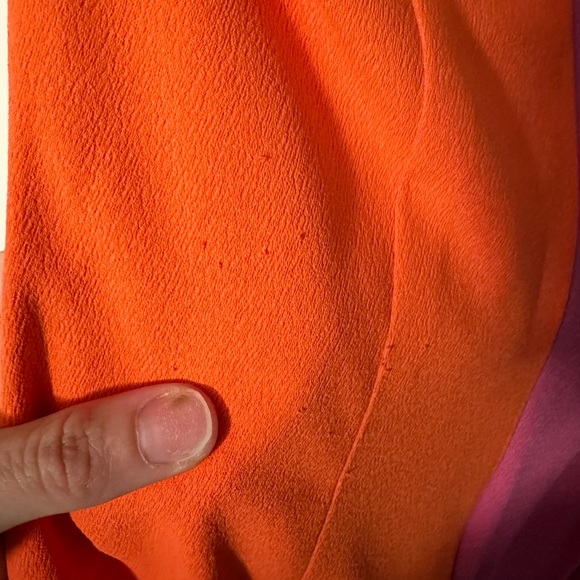 Wonderment 2 Trina Turk halter color block jumpsuit. - Picture 4 of 6